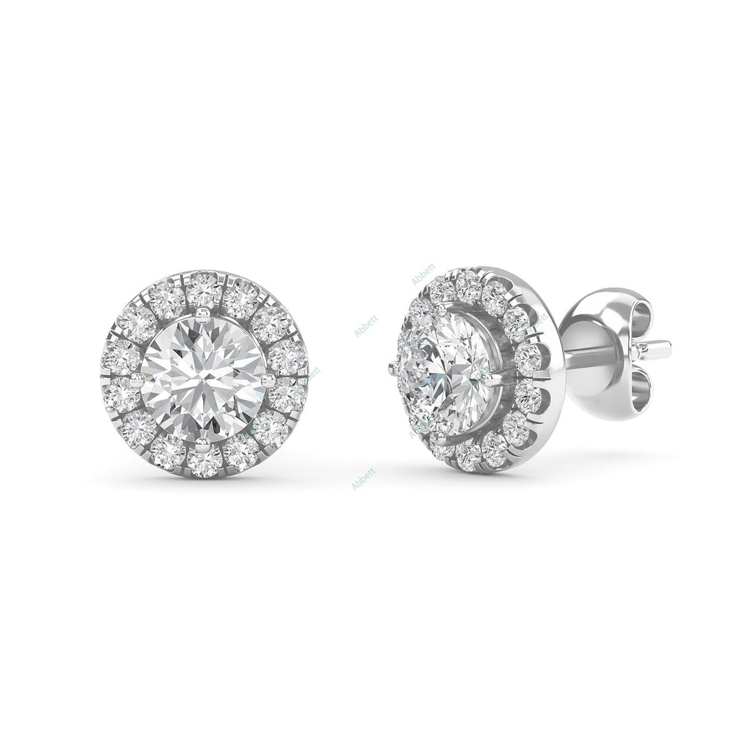 Halo Stud Earring STHA031