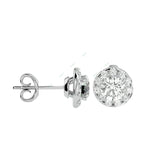 Load image into Gallery viewer, Halo Stud Earring STHA037
