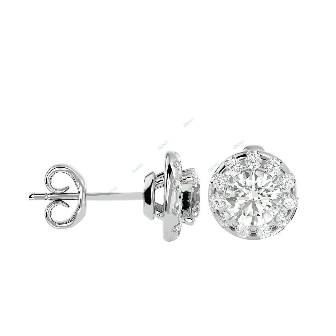 Halo Stud Earring STHA037