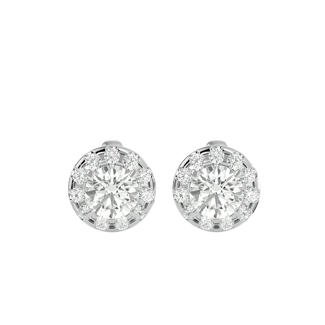 Halo Stud Earring STHA037