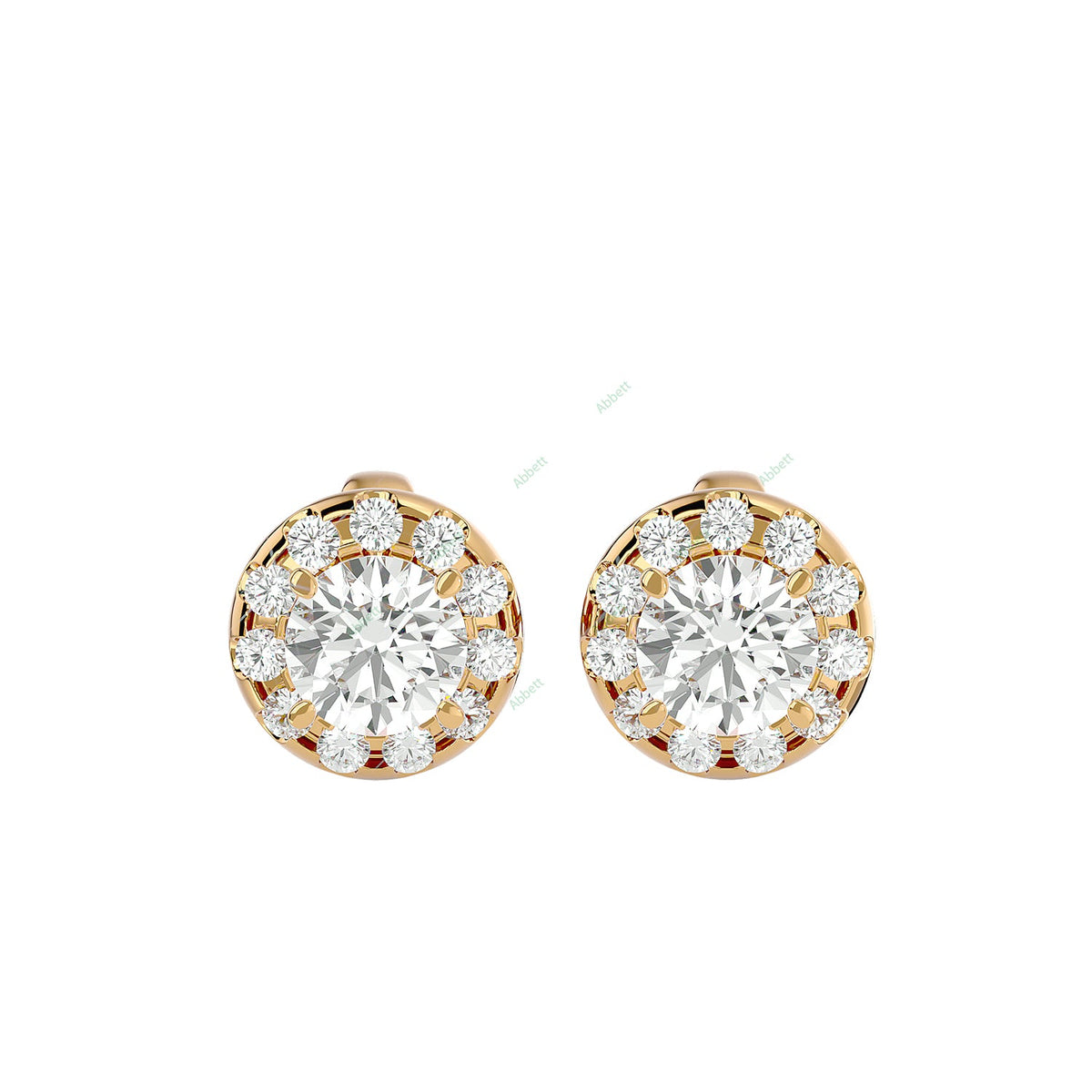 Halo Stud Earring STHA037