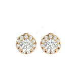 Load image into Gallery viewer, Halo Stud Earring STHA037
