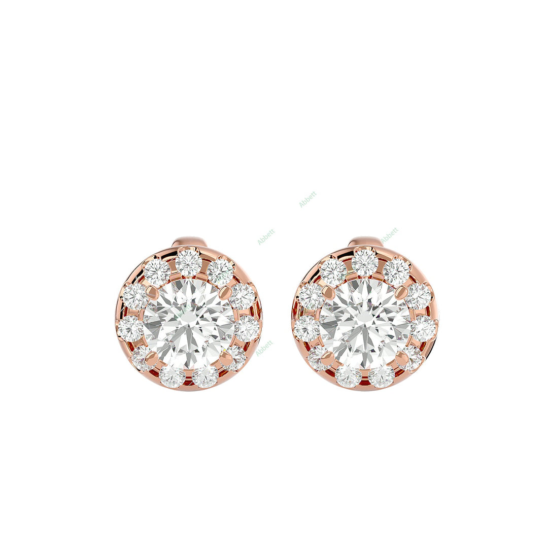 Halo Stud Earring STHA037