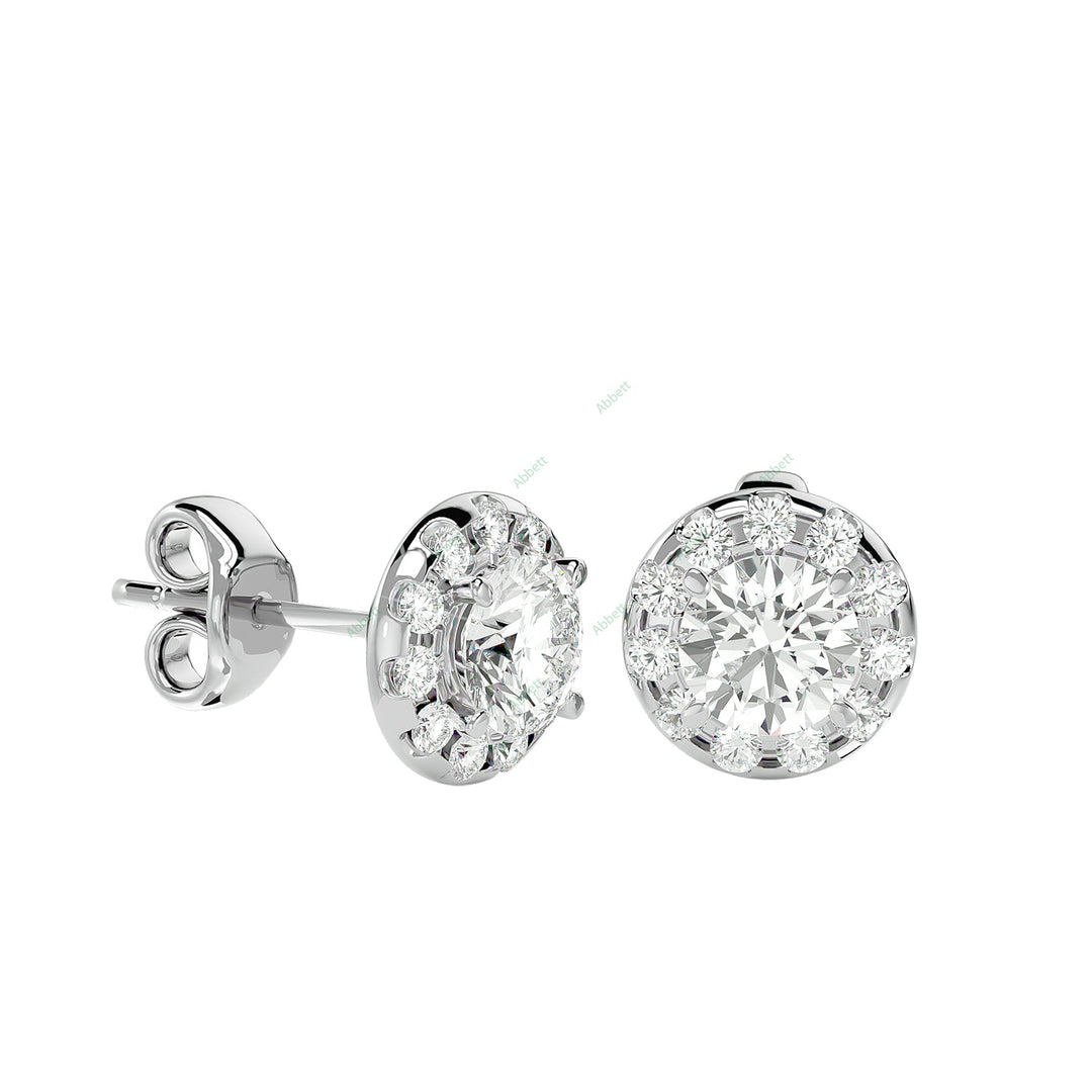 Halo Stud Earring STHA037