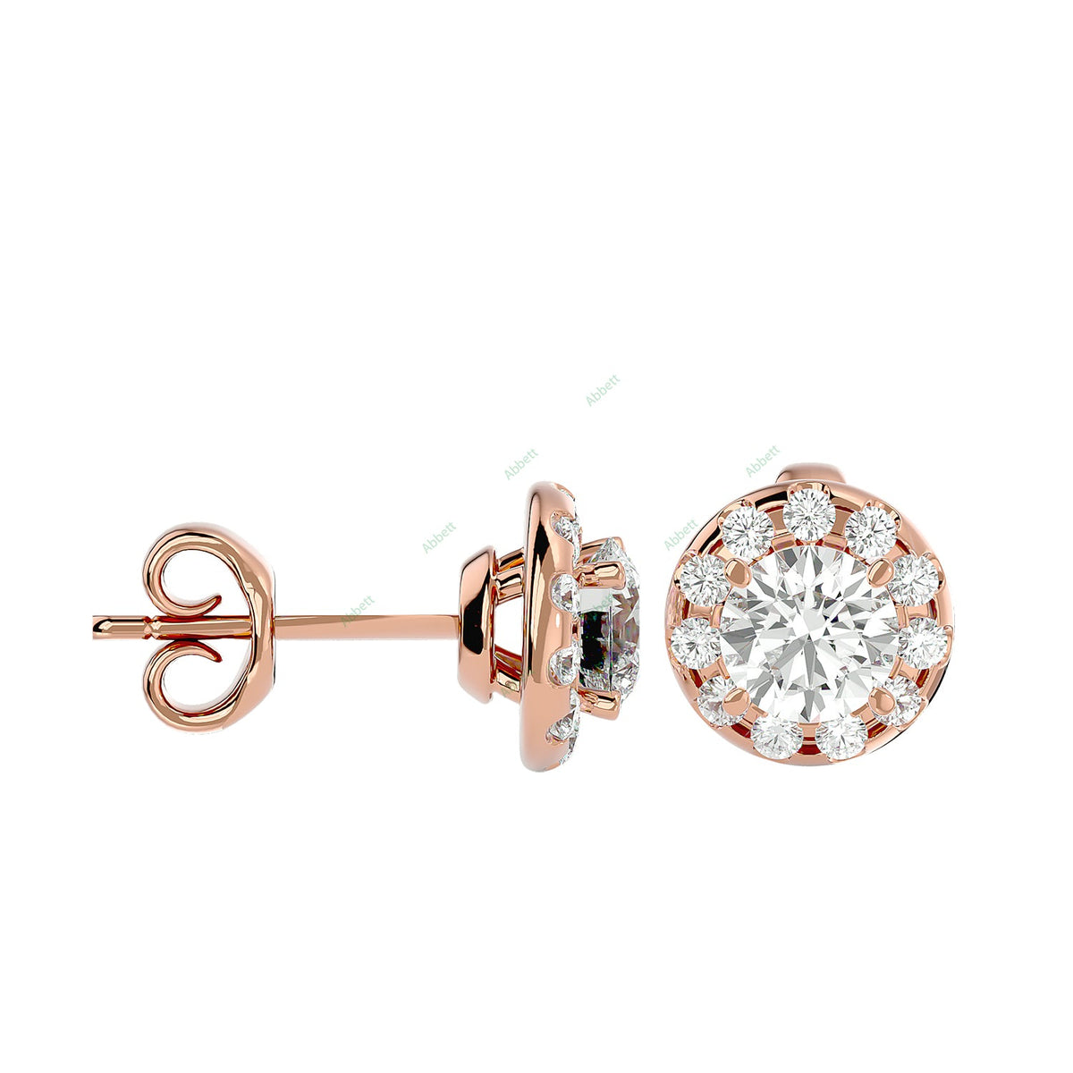 Halo Stud Earring STHA037