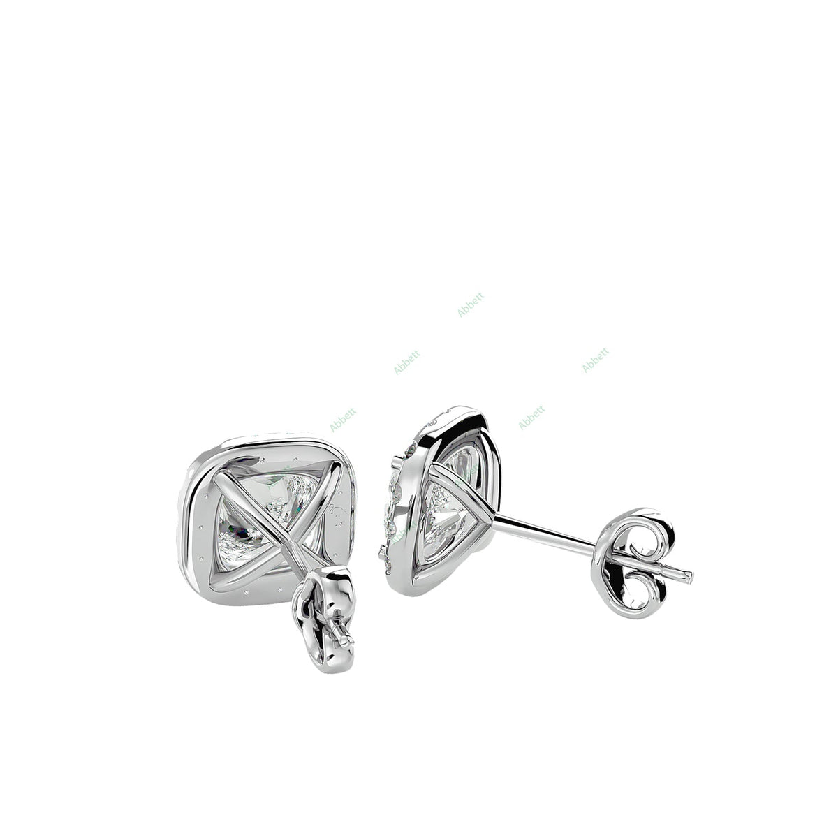Halo Stud Earring STHA039