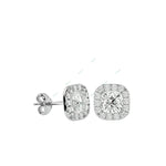 Load image into Gallery viewer, Halo Stud Earring STHA039
