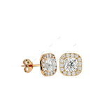 Load image into Gallery viewer, Halo Stud Earring STHA039
