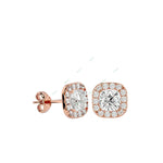 Load image into Gallery viewer, Halo Stud Earring STHA039