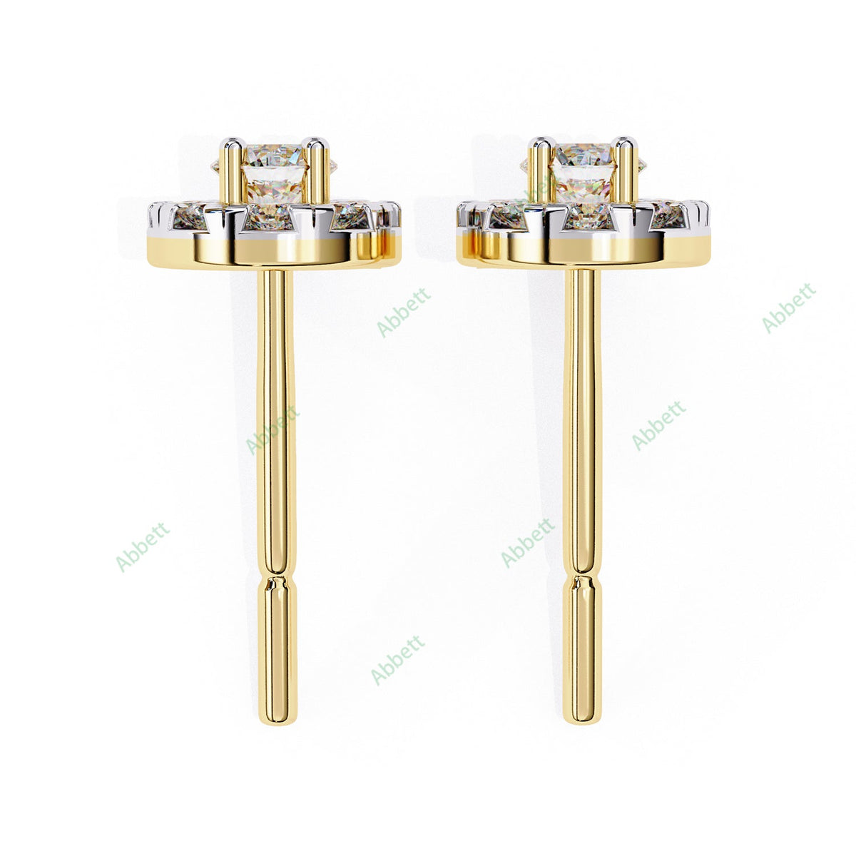 Halo Stud Earring STHA1337