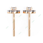 Load image into Gallery viewer, Round Halo Studs Earring STHA1337
