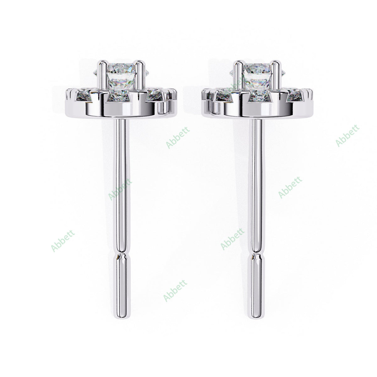 Halo Stud Earring STHA1337