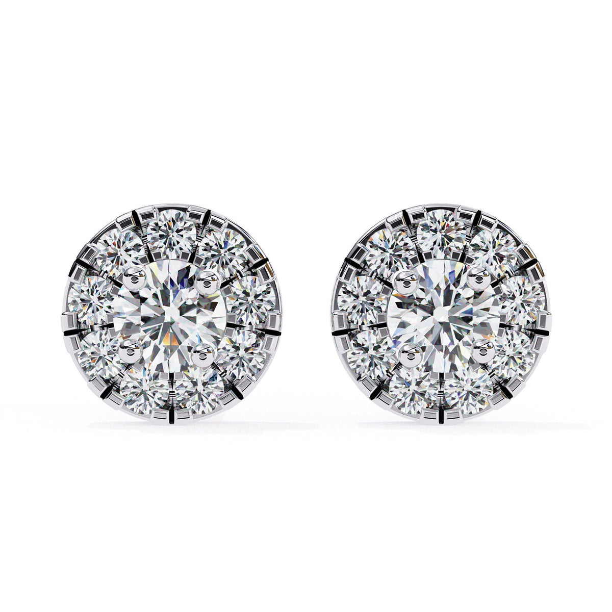 Halo Stud Earring STHA1337