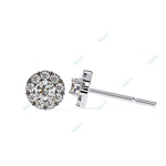 Load image into Gallery viewer, Round Halo Studs Earring STHA1337
