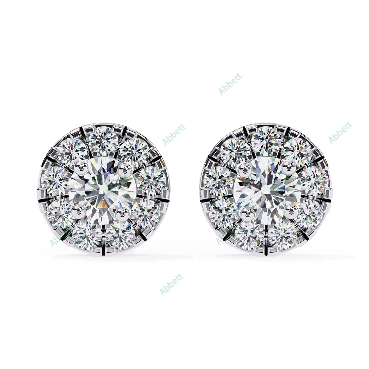 Halo Stud Earring STHA1337