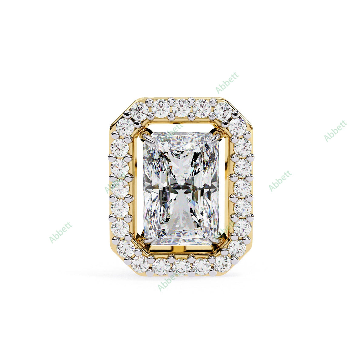 Halo Stud Earring STHA1338