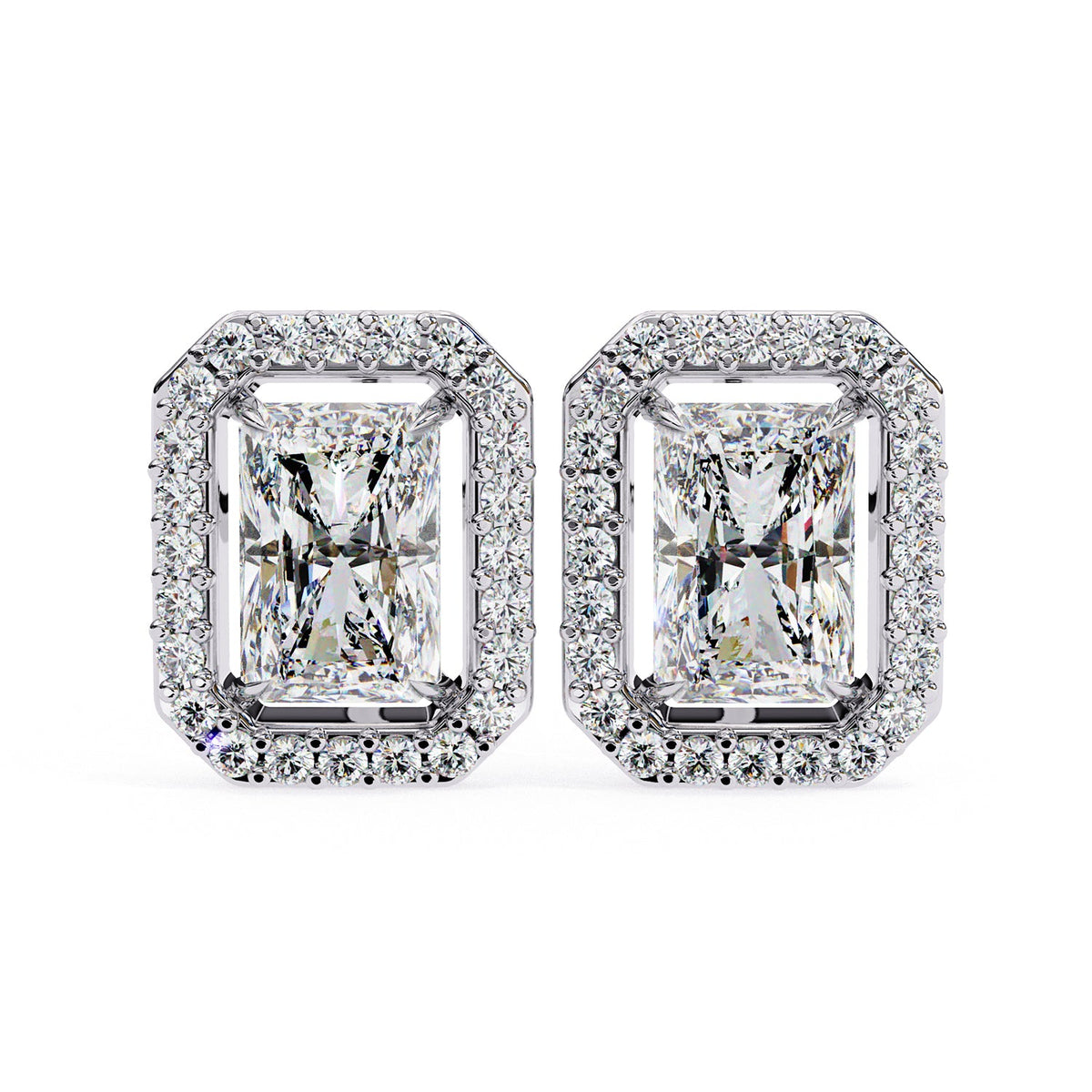 Halo Stud Earring STHA1338