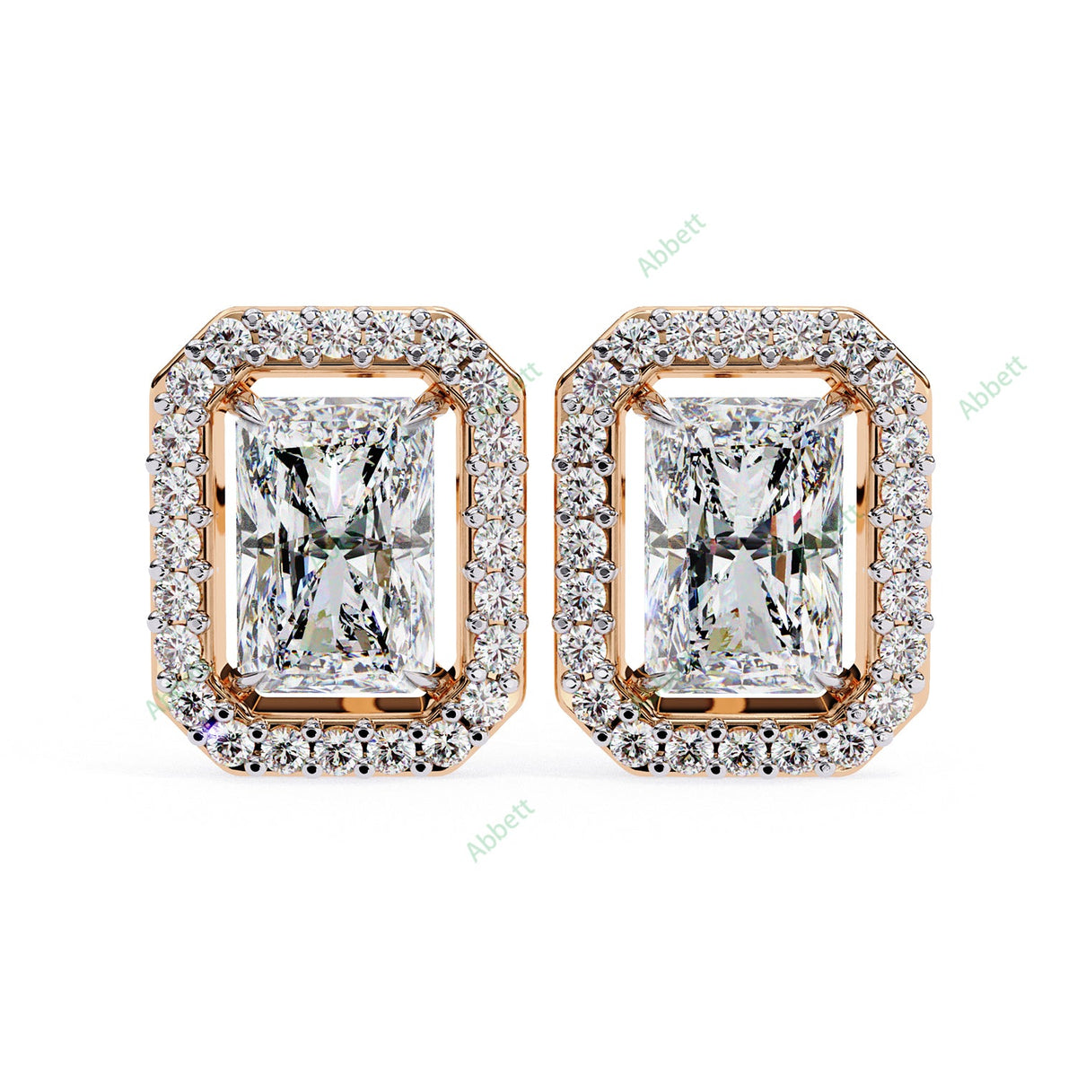 Halo Stud Earring STHA1338