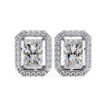 Load image into Gallery viewer, Radiant Halo Studs Earring STHA1338
