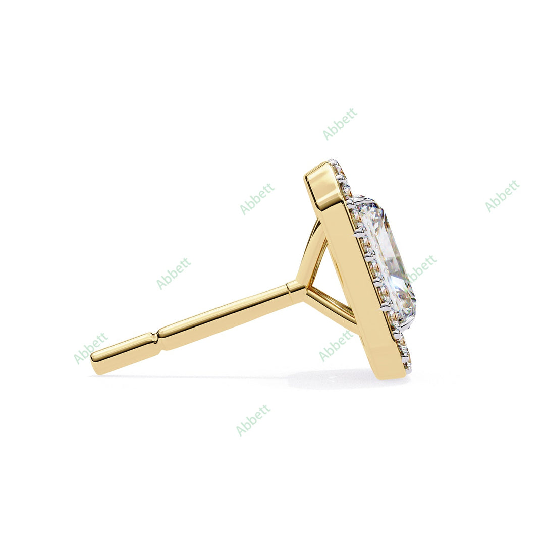 Radiant Halo Studs Earring STHA1338