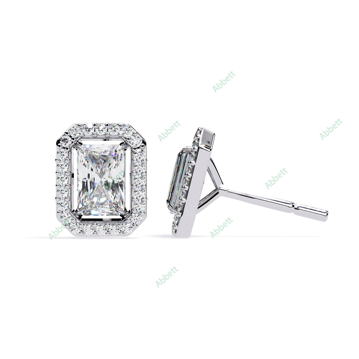 Halo Stud Earring STHA1338