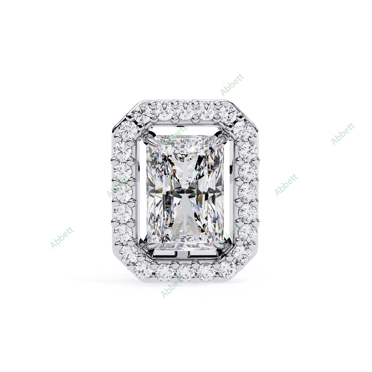 Halo Stud Earring STHA1338