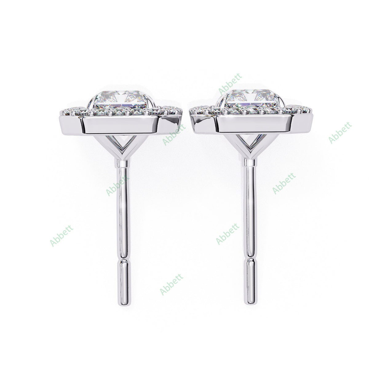 Halo Stud Earring STHA1338