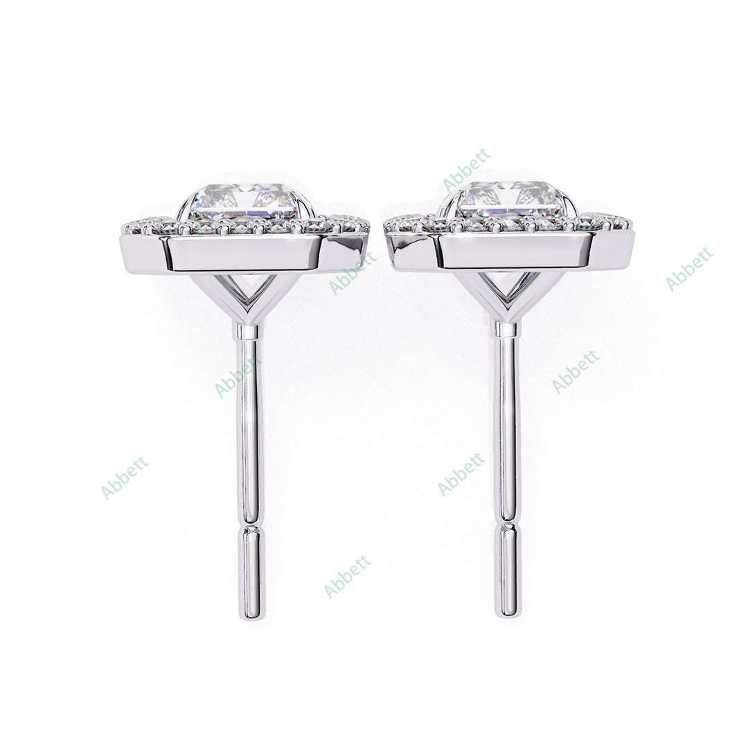 Radiant Halo Studs Earring STHA1338