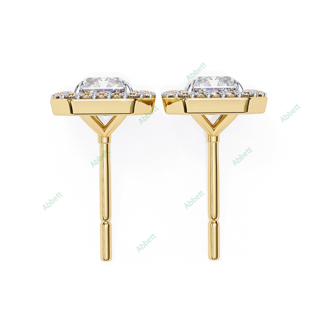 Radiant Halo Studs Earring STHA1338