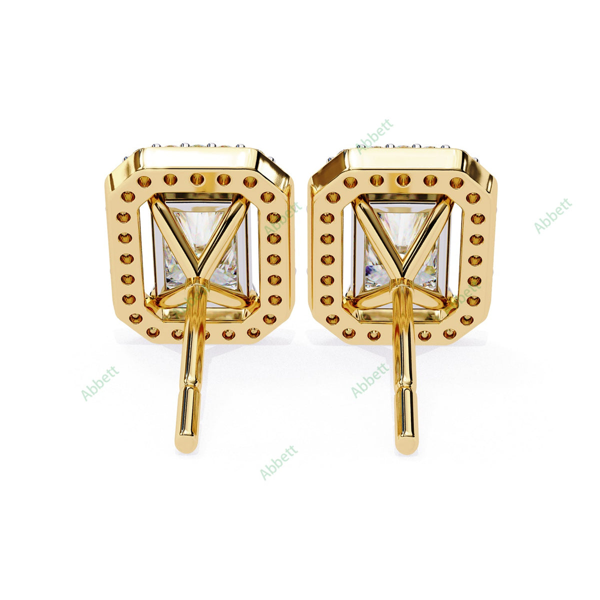 Halo Stud Earring STHA1338