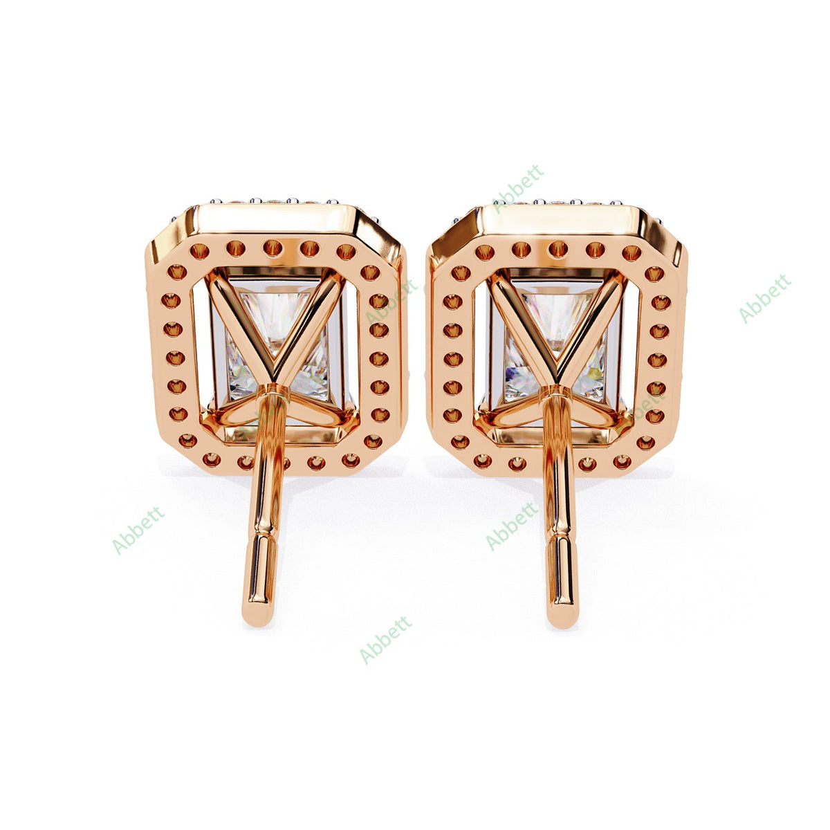 Halo Stud Earring STHA1338