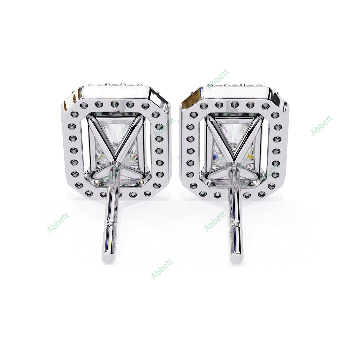 Halo Stud Earring STHA1338