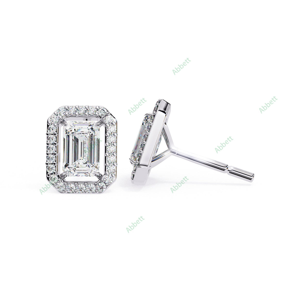 Halo Stud Earring STHA1339