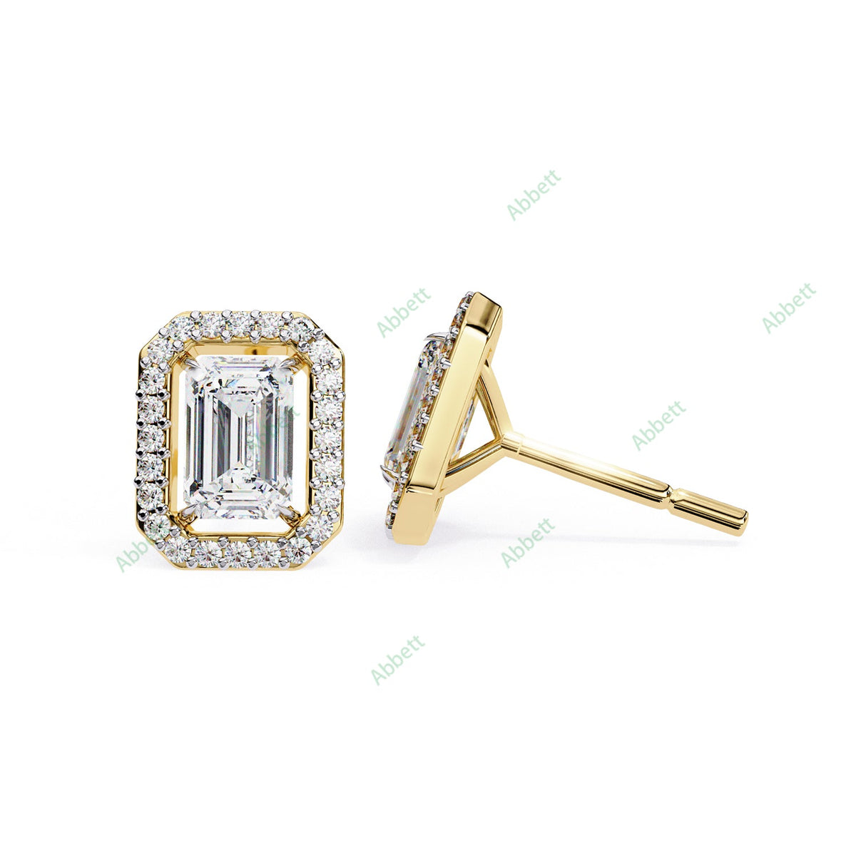 Halo Stud Earring STHA1339