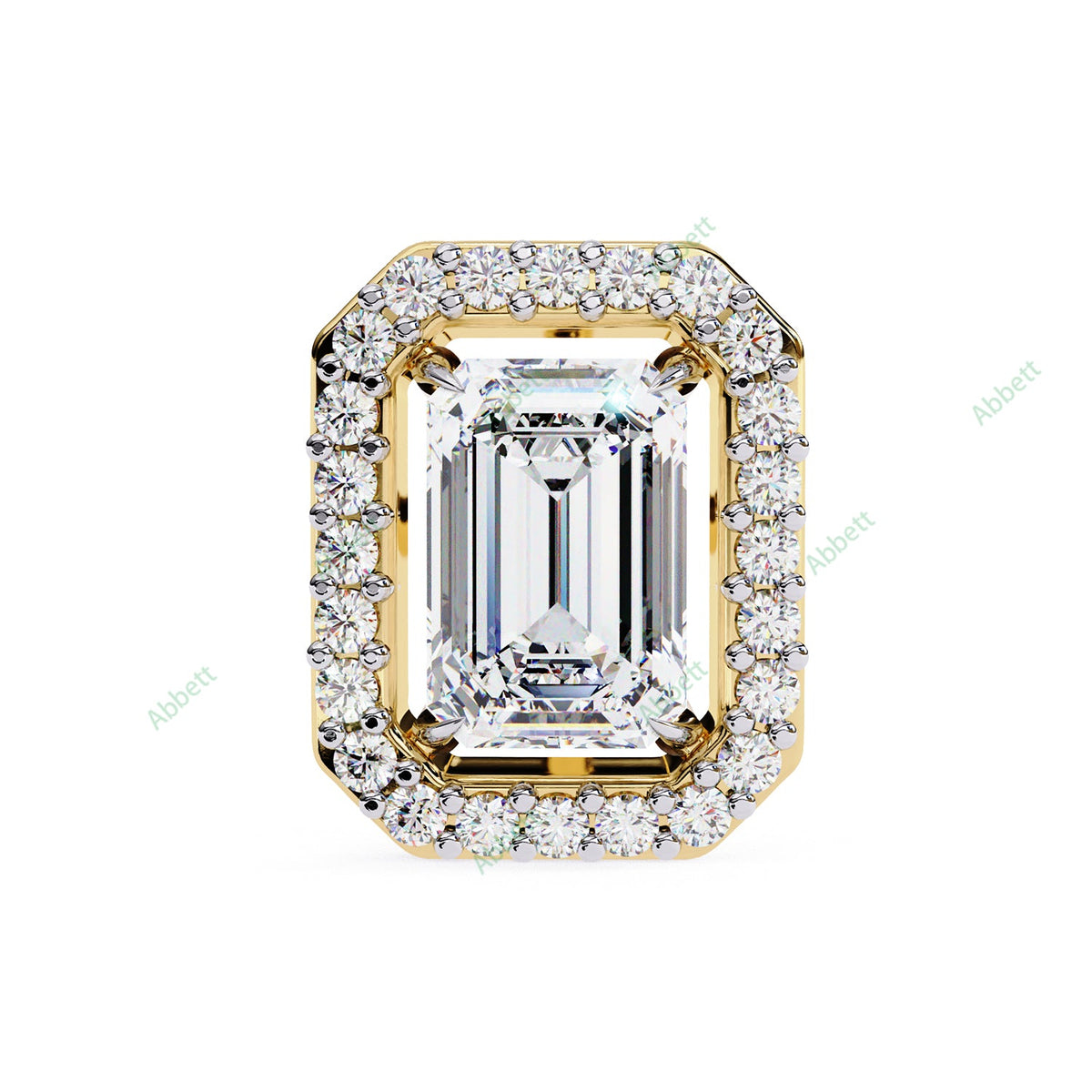 Halo Stud Earring STHA1339