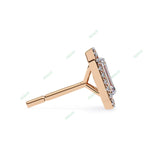 Load image into Gallery viewer, Emerald Halo Studs Earring STHA1339
