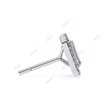 Load image into Gallery viewer, Emerald Halo Studs Earring STHA1339
