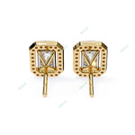 Load image into Gallery viewer, Emerald Halo Studs Earring STHA1339
