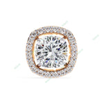 Load image into Gallery viewer, Cushion Halo Studs Earring STHA1340
