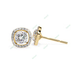 Load image into Gallery viewer, Cushion Halo Studs Earring STHA1340
