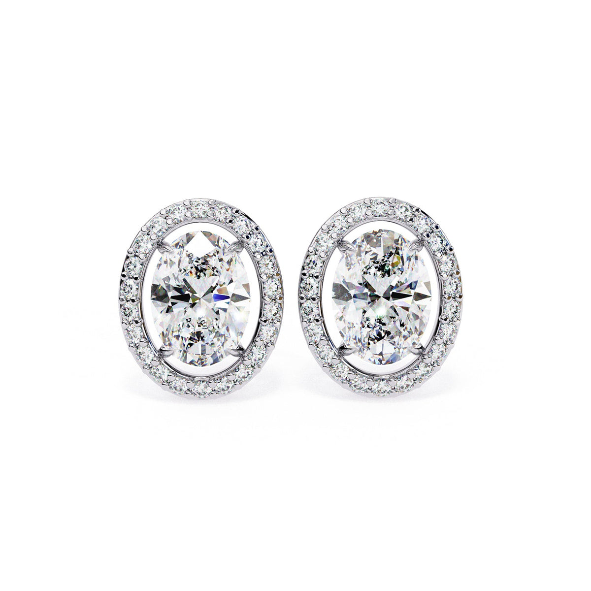 Halo Stud Earring STHA1341