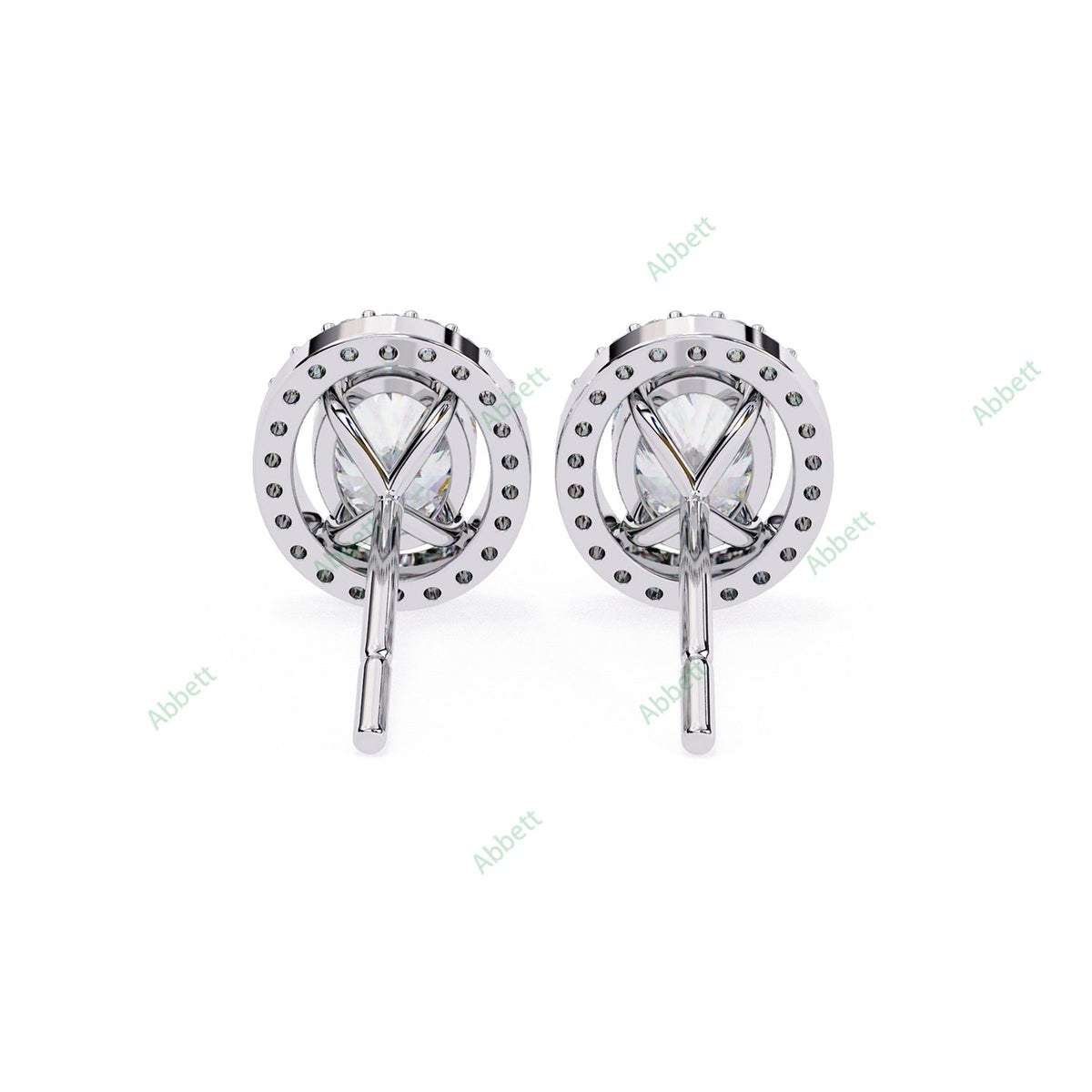 Halo Stud Earring STHA1341