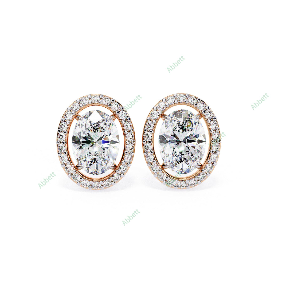 Halo Stud Earring STHA1341