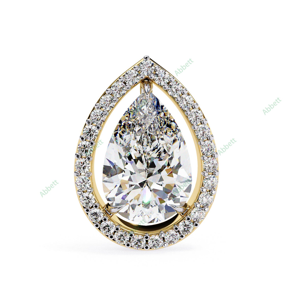 Halo Stud Earring STHA1342