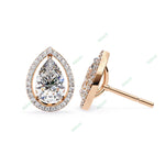 Load image into Gallery viewer, Halo Stud Earring STHA1342