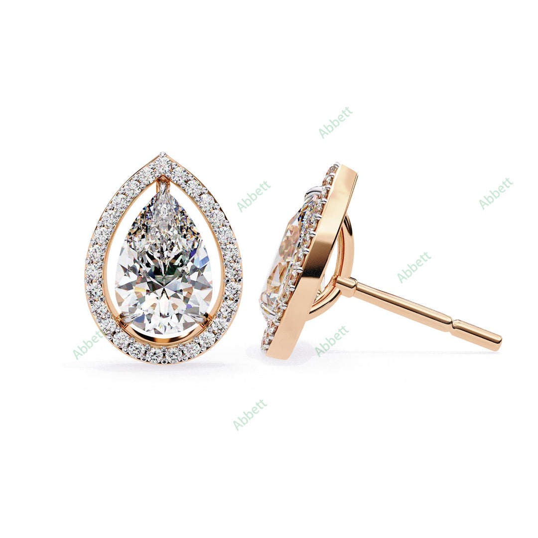 Halo Stud Earring STHA1342
