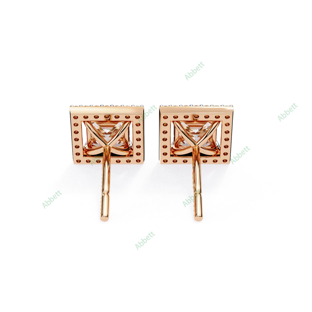 Halo Stud Earring STHA1343
