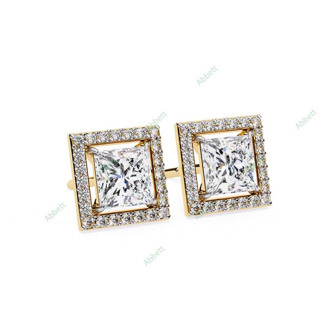 Princess Halo Studs Earring STHA1343