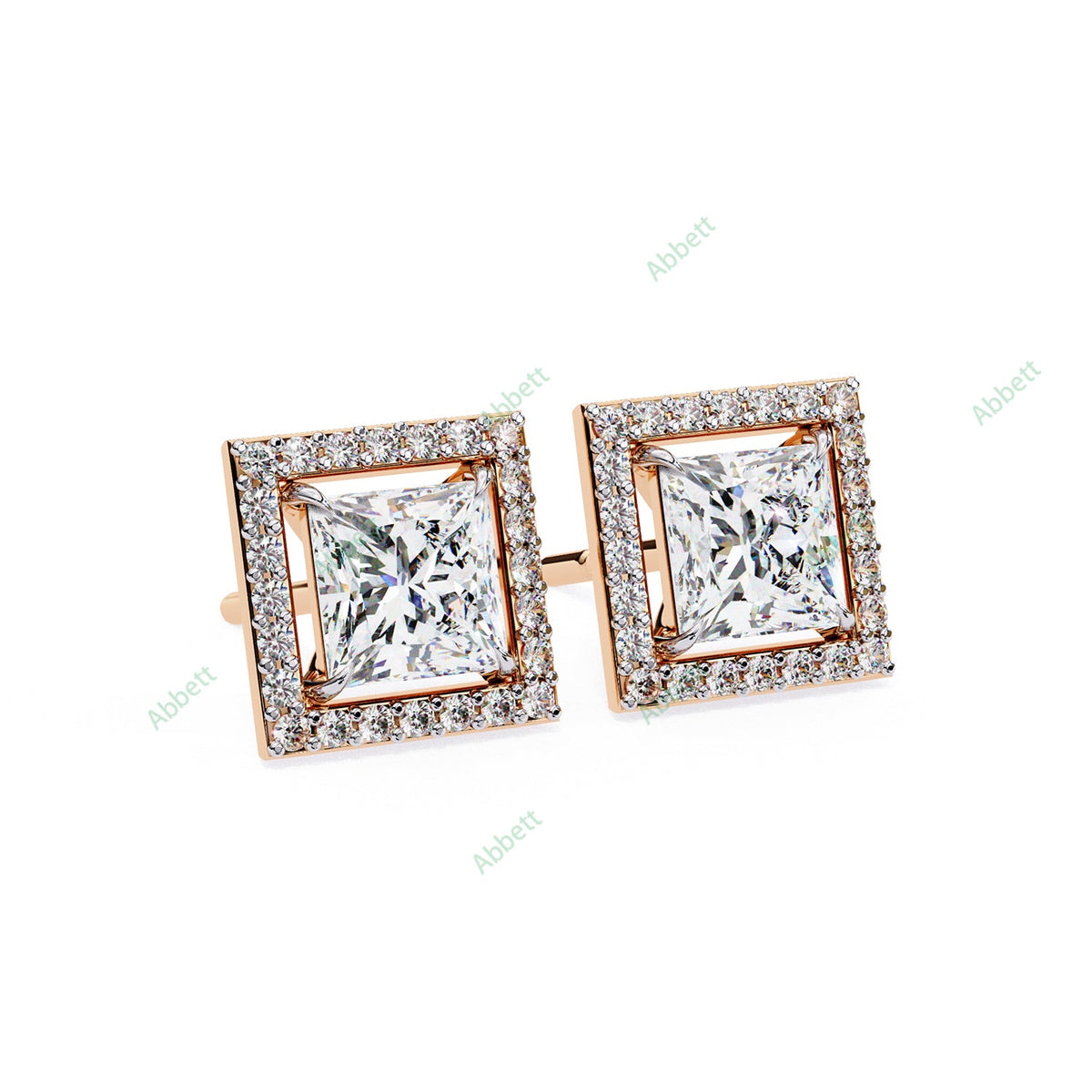 Halo Stud Earring STHA1343