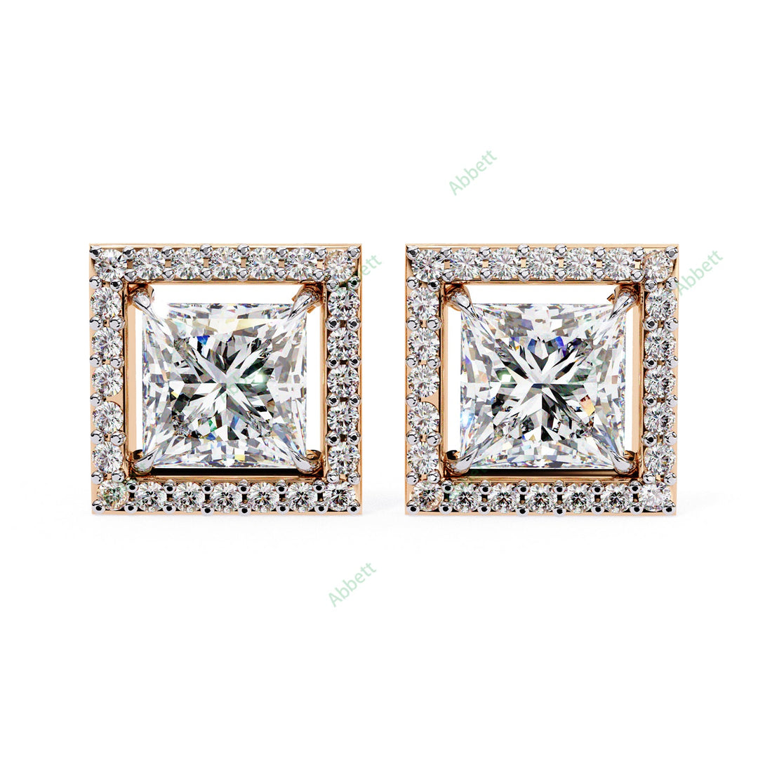 Princess Halo Studs Earring STHA1343